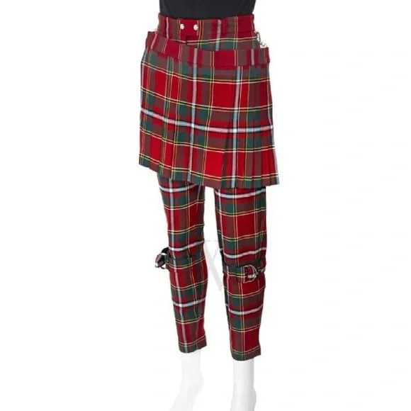 BURBERRY Plaid Trousers - Picture 2 of 14